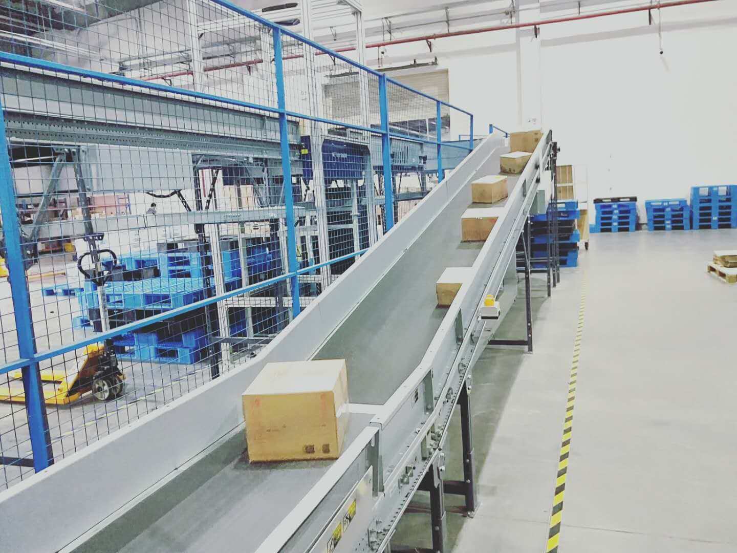 تفاصيل الحزام الناقل المائل3